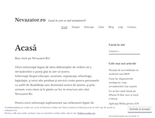 Tablet Screenshot of nevazator.ro